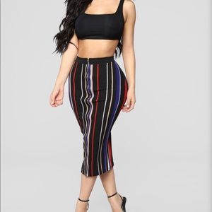 Fashion Nova Midi Skirt